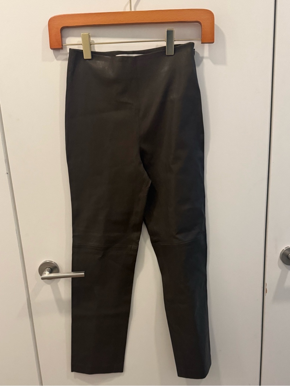 Rohe brown leather pants NWOT size 36